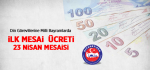 Din Görevlilerine Milli Bayramlarda İlk Mesai Ücreti 23 Nisan Mesaisi