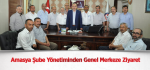 Amasya Şube Yönetiminden Genel Merkeze Ziyaret