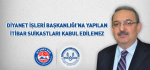 Diyanet İşleri Başkanlığı'na Yapılan İtibar Suikastları Kabul Edilemez