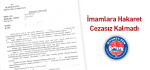İmamlara Hakaret Cezasız Kalmadı