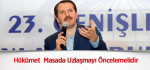 Hükümet Masada Uzlaşmayı Öncelemelidir