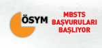 MBSTS Başvuruları Başlıyor