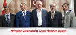 Nevşehir Şubemizden Genel Merkeze Ziyaret