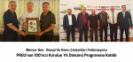 Memur-Sen, Rusya'da Kamu Çalışanları Federasyonu PRGU'nun 100'ncü Kuruluş Yıl Dönümü Programına Katıldı