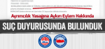 Memur-Sen’den Ayrımcılığa Tepki, İlana Suç Duyurusu