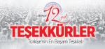 TEŞEKKÜRLER Türkiye’nin En Başarılı Teşkilatı