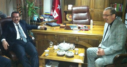 Adalet Bakanı Ergin&#8217;den Sendikamıza Ziyaret