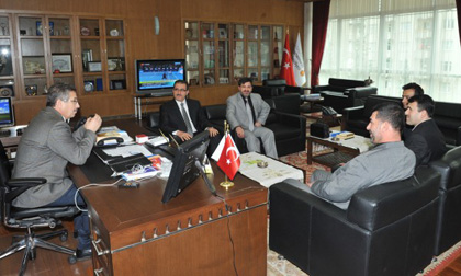 K.Maraş Diyanet-Sen Şubesinden Belediye Başkanına Ziyaret